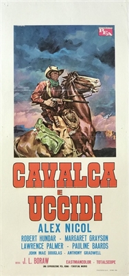 Cavalca e uccidi Poster with Hanger