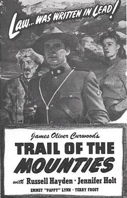 Trail of the Mounties Canvas Poster