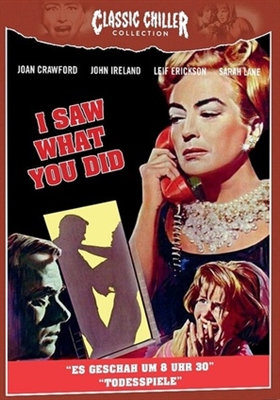 I Saw What You Did Wooden Framed Poster