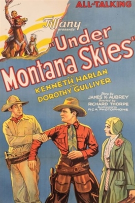 Under Montana Skies Metal Framed Poster