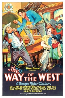 The Way of the West Metal Framed Poster