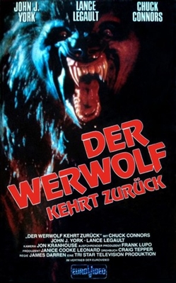 Werewolf Wooden Framed Poster