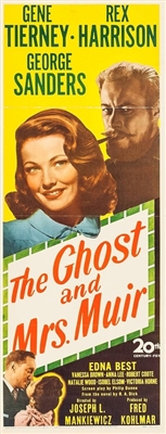 The Ghost and Mrs. Muir Poster with Hanger
