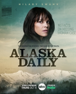 Alaska Daily Wooden Framed Poster