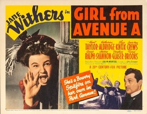 Girl from Avenue A  Poster with Hanger