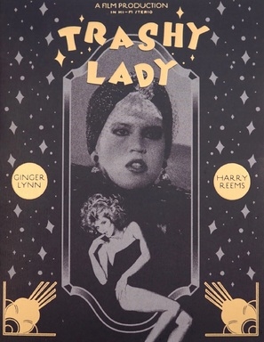 Trashy Lady Wooden Framed Poster