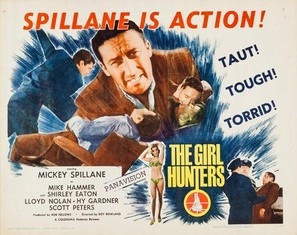 The Girl Hunters Wooden Framed Poster