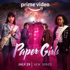 Paper Girls Metal Framed Poster