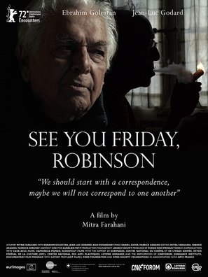 À vendredi, Robinson Wooden Framed Poster