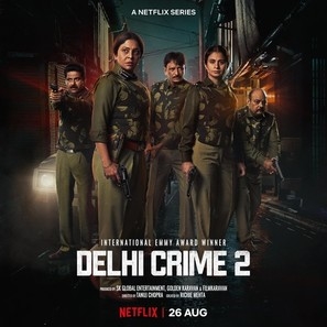 Delhi Crime Poster with Hanger