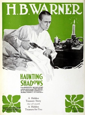 Haunting Shadows Wooden Framed Poster