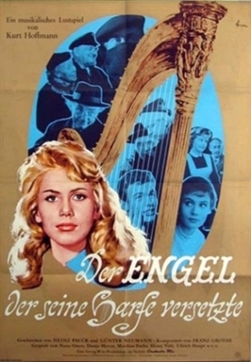 Der Engel, der seine Harfe versetzte Poster with Hanger