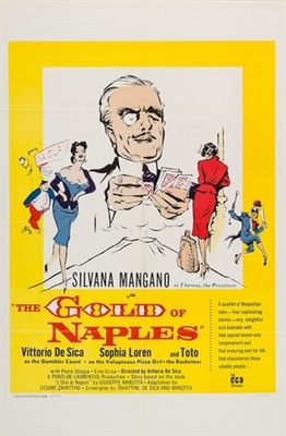 L'oro di Napoli Wooden Framed Poster