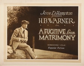 A Fugitive from Matrimony Poster 1868570
