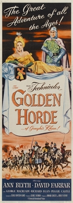 The Golden Horde Wood Print