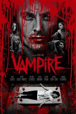 Vampire Wooden Framed Poster