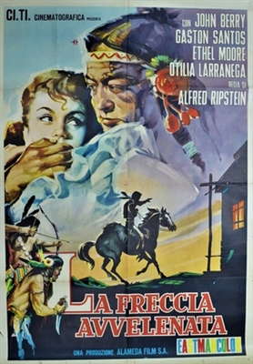 La flecha envenenada Poster with Hanger