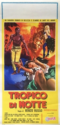 Tropico di notte Metal Framed Poster