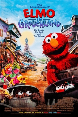 The Adventures of Elmo in Grouchland Metal Framed Poster