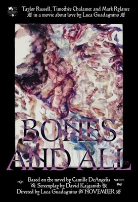 Bones and All Poster with Hanger