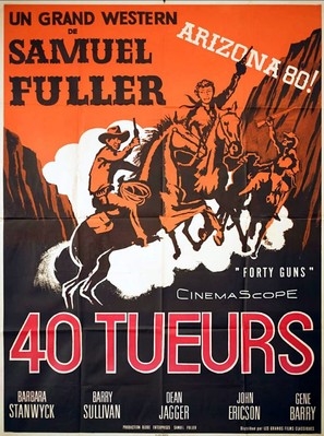 Forty Guns Wooden Framed Poster