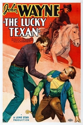 The Lucky Texan Poster with Hanger