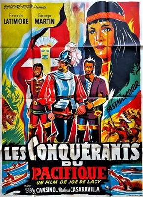 Los conquistadores del Pacífico Canvas Poster
