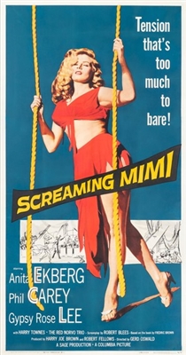 Screaming Mimi Wooden Framed Poster