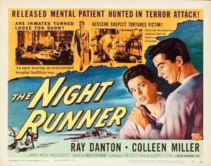 The Night Runner Wooden Framed Poster