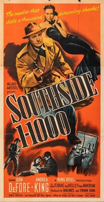Southside 1-1000 Wooden Framed Poster