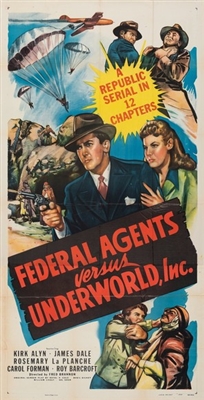 Federal Agents vs. Underworld, Inc. Canvas Poster