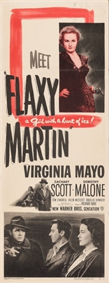 Flaxy Martin Poster with Hanger