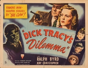 Dick Tracy's Dilemma pillow