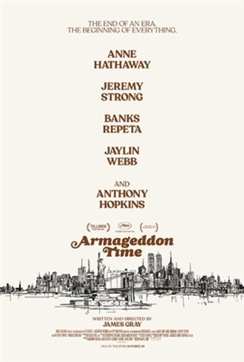 Armageddon Time Poster with Hanger