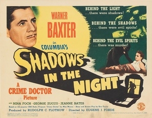 Shadows in the Night Poster with Hanger