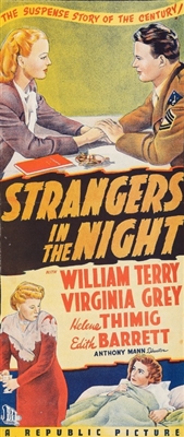 Strangers in the Night Canvas Poster