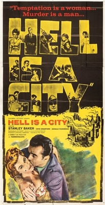 Hell Is a City Wooden Framed Poster