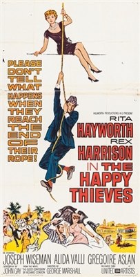The Happy Thieves Wooden Framed Poster