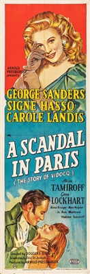 A Scandal in Paris poster