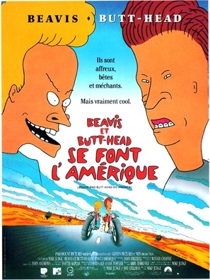 Beavis and Butt-Head Do America Poster with Hanger