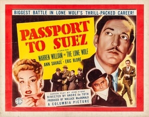 Passport to Suez Canvas Poster