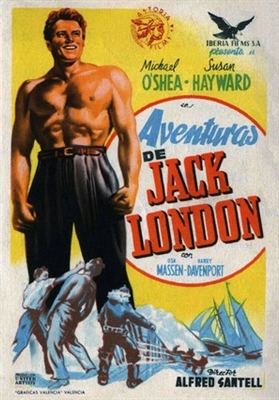 Jack London Wooden Framed Poster