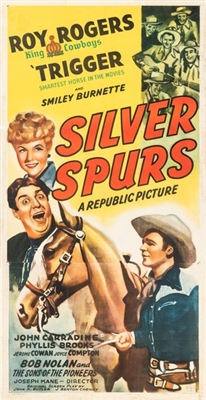 Silver Spurs Wooden Framed Poster
