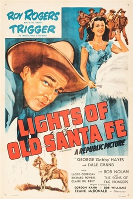 Lights of Old Santa Fe mouse pad