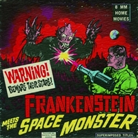 Frankenstein Meets the Spacemonster tote bag #