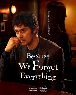 &quot;Because We Forget Everything&quot; tote bag