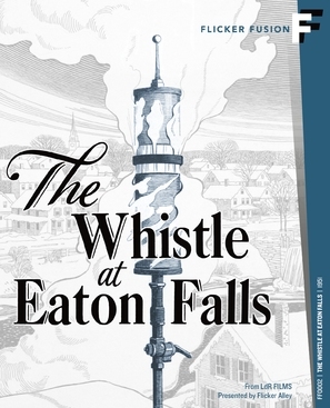 The Whistle at Eaton Falls Wooden Framed Poster