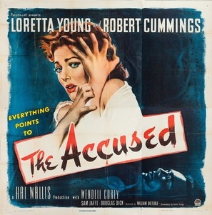 The Accused Wooden Framed Poster
