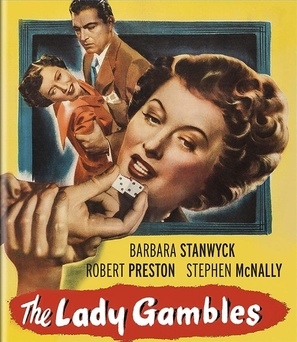 The Lady Gambles Metal Framed Poster