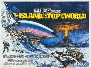 The Island at the Top of the World Wooden Framed Poster